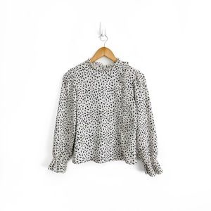 Zara Kids Ruffle Floral Blouse